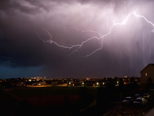 Lightning Storm in Waynesburg, OH